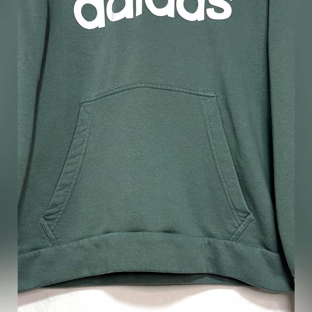Adidas Golf Cotton Blend Pullover Hoodie Sweatshirt Casual Activewear Gym Hiking - Picture 4 of 9